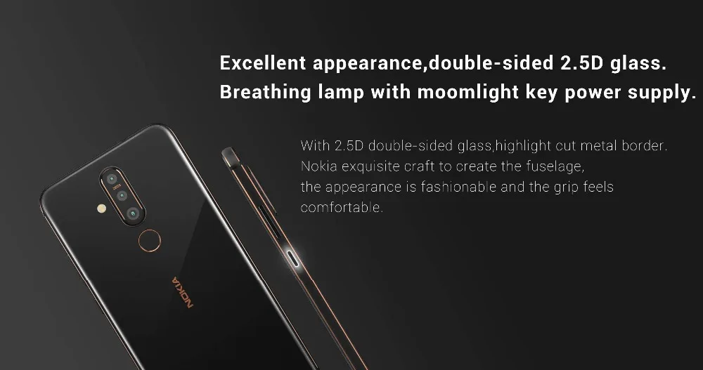 Мобильный телефон Nokia X71, 6 ГБ ОЗУ, 128 Гб ПЗУ, 6,39 дюймов, Восьмиядерный процессор Snapdragon 660, 48мп, отпечаток пальца, 4G LTE, Android 9, смартфон