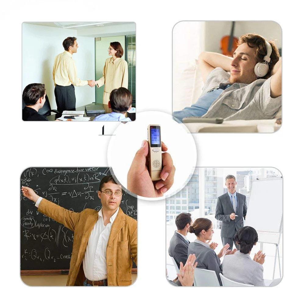 MP3 плеер лекции звук Шум снижение активированный зарядка через usb голос