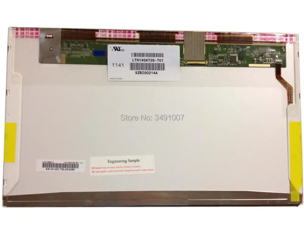 LTN140AT26 подходит для B140XW01 V.8 V.6 LTN140AT07 LTN140AT02 LTN140AT16 LTN140AT23 Новинка|fit| |