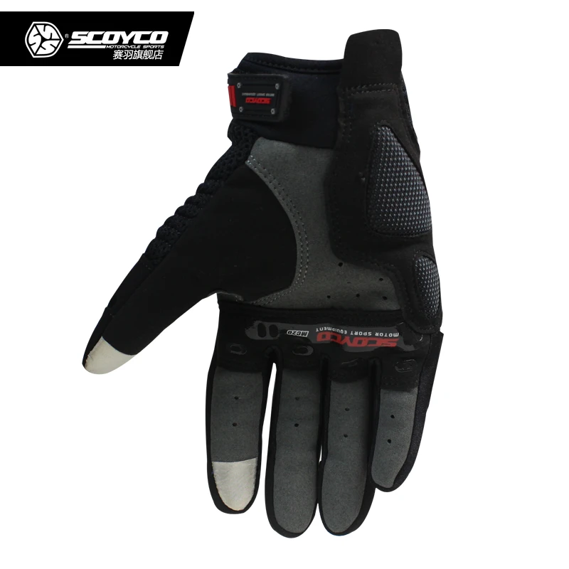 

SCOYCO Motorcycle Gloves Carbon Fiber Protective Off-Road Racing Gears Moto Gloves Motocross Riding Breathable Gloves