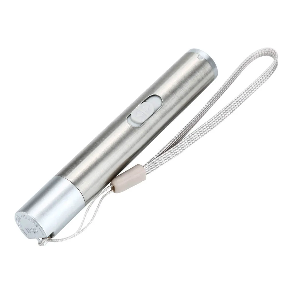 Фонарик яркий с зарядкой от USB портативный нескользящий водонепроницаемый