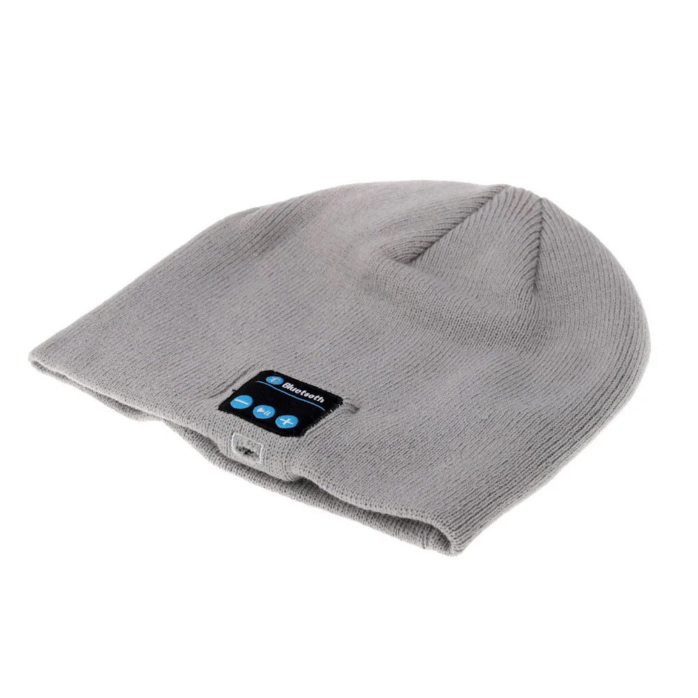 Bluetooth Music Hat Soft Warm Beanie Cap with Stereo Headphone Headset Speaker Wireless Microphone | Электроника