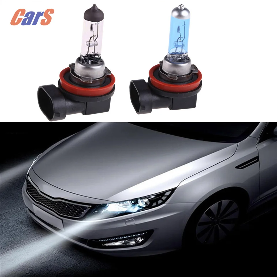 2 шт. H11 12V 55W Противотуманные фары Дневные Фары Светильник автомобильные