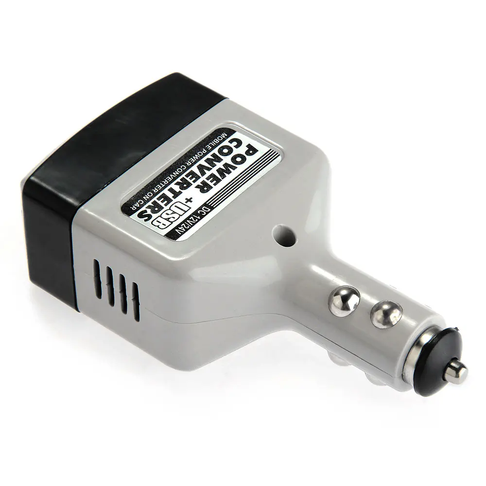 CARCHET DC 12 В 24 к AC 220 авто Инвертор прикуривателя конвертер адаптер с USB подключите