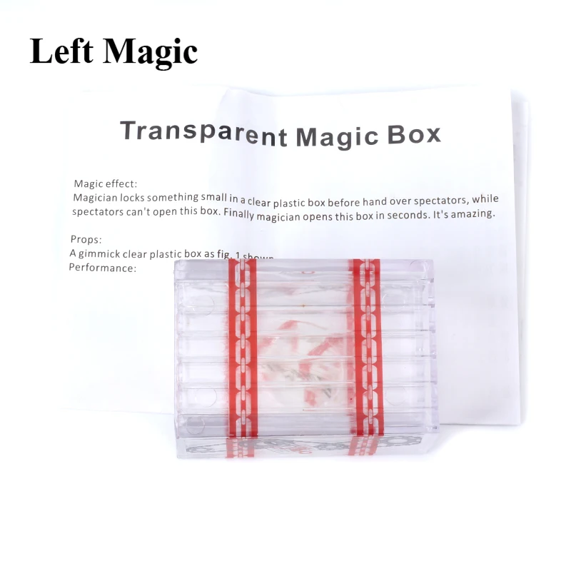 Магические трюки IQ Box не могу открыть прозрачную коробку реквизит для магических