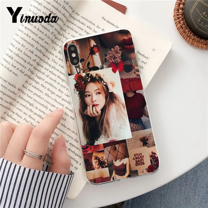 Yinuoda Kim Hyuna kpop DIY Painted Phone Case for iPhone 8 7 6 6S Plus X XS MAX 5 5S SE XR 10 Cases Fundas Capa | Мобильные телефоны