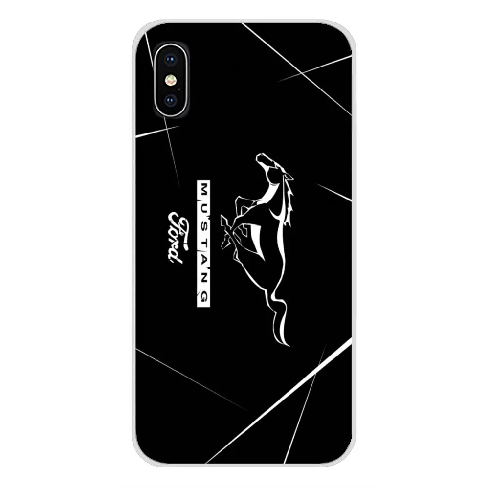 Забавный чехол с логотипом для Xiaomi Redmi Note 6A MI8 Pro S2 A2 Lite Se MIx 1 Max 2 3 Oneplus 6T Ford Mustang Boss |