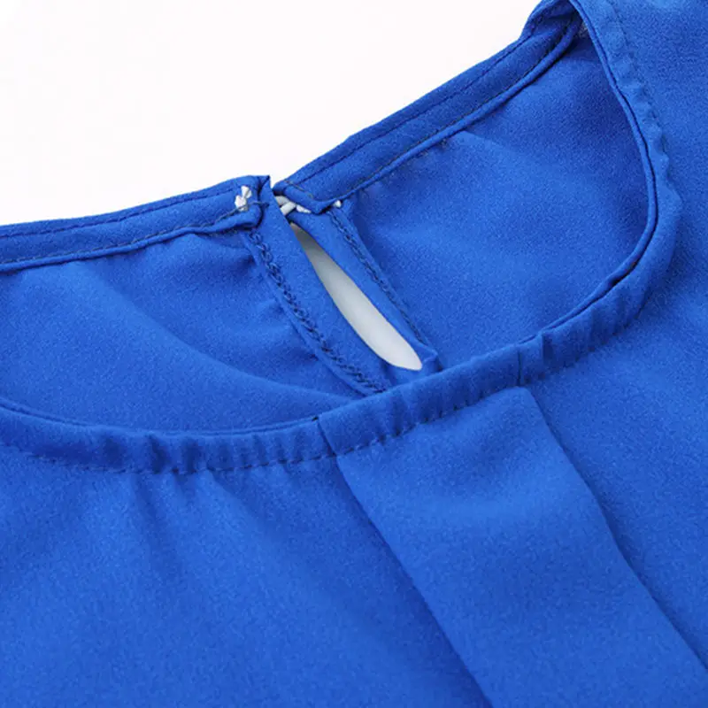 Женская блузка новинка 2018 женские шифоновые блузки с коротким рукавом модные