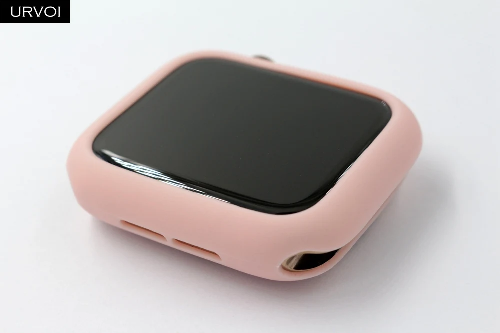 Яркий защитный чехол URVOI для iWatch 41 45 40 44 мм яркие аксессуары часов серии 8 7 6 SE 5 4 3 21