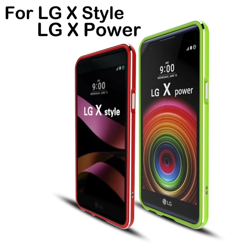 Элитный бренд для LG X Мощность случае K210 k220ds 5.3 'Алюминий ультра тонкий