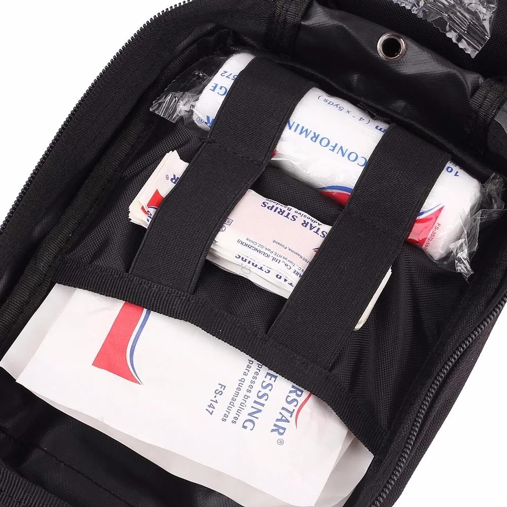 Тактическая медицинская сумка Molle, нейлоновая сумка для первой помощи, EMT, аварийная, EDC, разъемная, переносная, для путешествий, кемпинга, набор, сумка для выживания