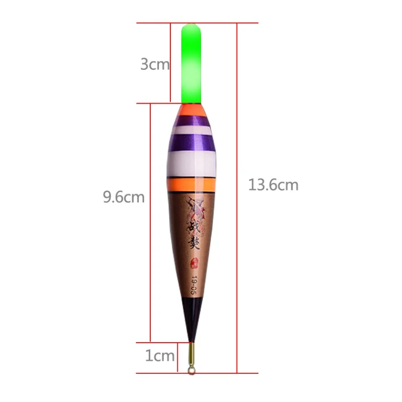 1pcs Fishing Float LED Electric Float Light Fishing Tackle Luminous Electronic Float With Battery Fish Buoys Tackle Accessories
