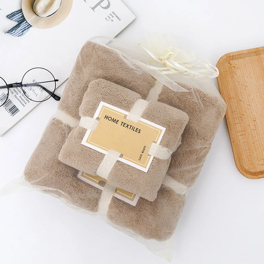 14 цветов для взрослых шифрование Коралловое бархатное банное полотенце набор из двух мягких прочных впитывающих полотенец для ванной комнаты пляжное полотенце s Face Havlu