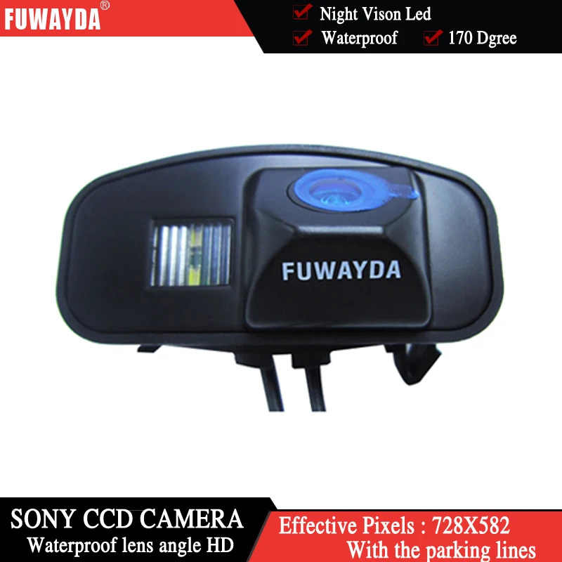 Автостайлинг FUWAYDA для Honda CRV камера заднего вида CCD Odyssey Fit Jazz Elysion Система помощи