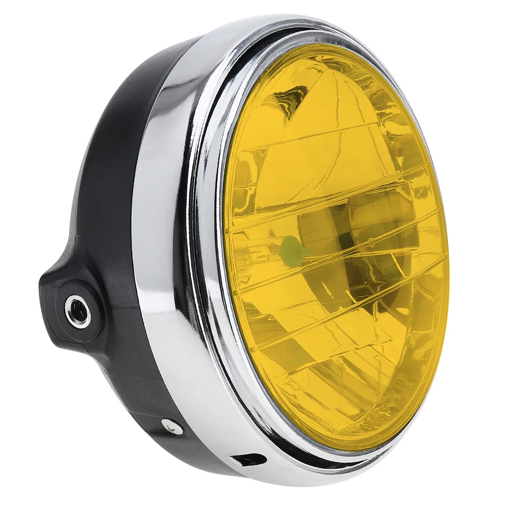 

Motorcycle Light 7 Inch 35W Universal Motorcycle Headlight Clear Clear Lens Beam Motorcycle Headlight Round LED HeadLamp