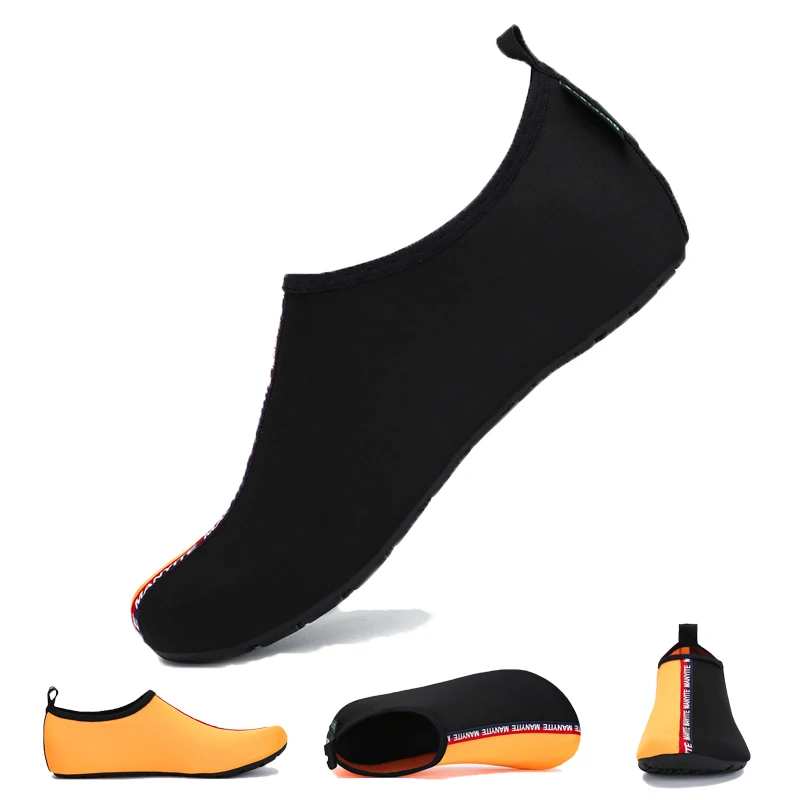 Мягкие акватуфли мужская обувь для воды пляжные сандалии тапочки реки и моря