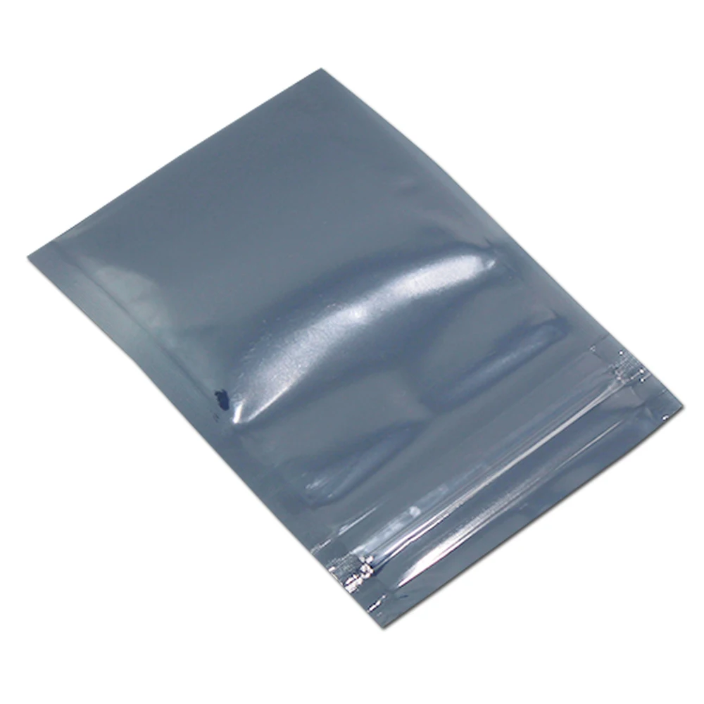 8*12 см антистатические ESD Ziplock мешки само-печать молния Антистатический AASL