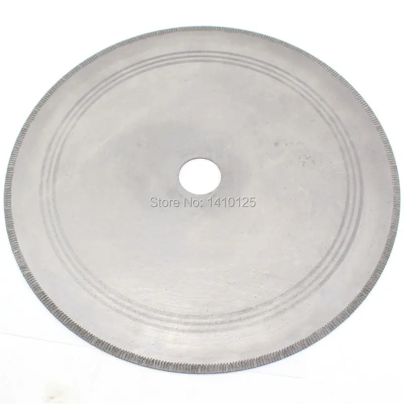 14  inch Notched Rim Thickness 0.05  Lapidary Diamond Saw Blade Rock Slab with Bushing 1  3/4  5/8  Tools for Stone Gemstone