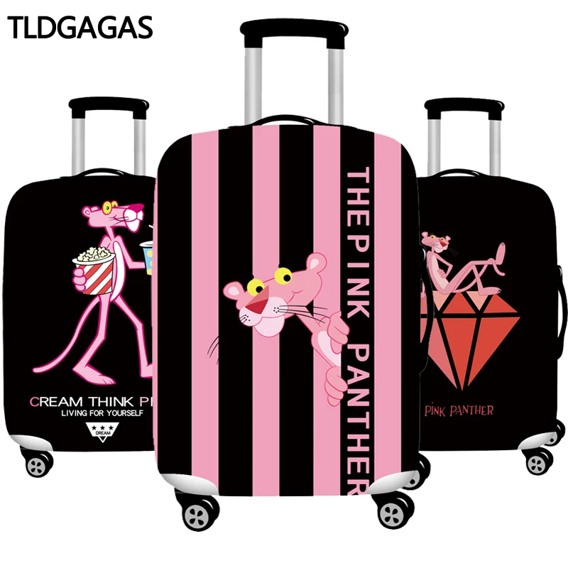 

Pink Pant Pattern Elastic Luggage Cover Protector Dustproof18-32 Inch Trolley Suitcase Case Protective Covers Travel Accessories