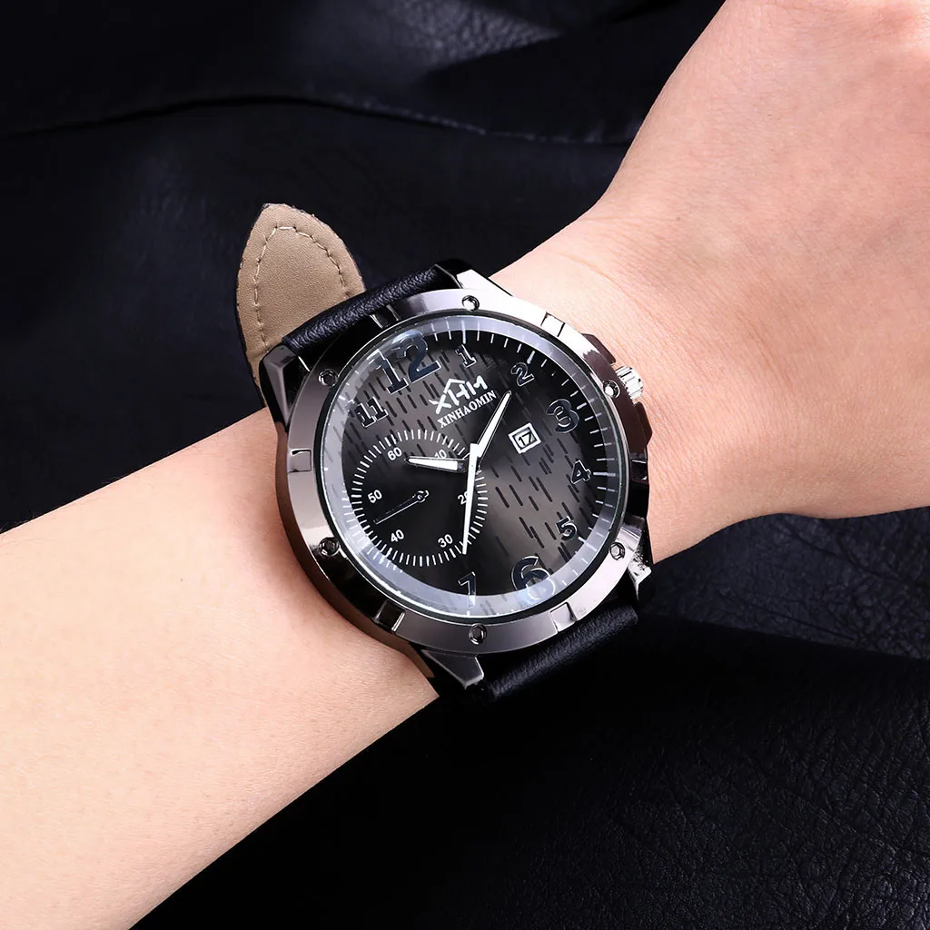 

Man's Watch Retro Design Trend Quartz Watches Mens 2021 Men Wristwatch Clock erkek kol saati horloges mannen zegarek meski