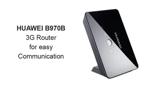 Разблокированный huawei B970b 3g HSDPA Wifi модем беспроводной маршрутизатор мобильный широкополосный