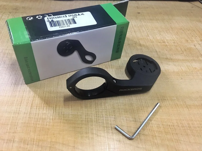 ROCKBROS держатель для велосипедного компьютера gps Garmin 520 800 Bryton 20 30 40 MTB расширение велосипедного сиденья Аксессуары для велосипеда руль