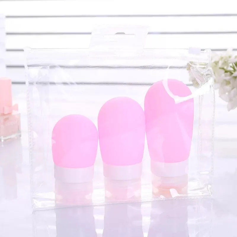 Мини Силиконовый гель бутылки Портативный мыла дистрибьютор Для женщин