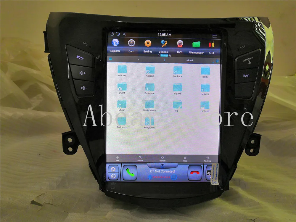 10,4 ''Tesla стиль Android 8,1 автомобильный dvd-плеер gps навигация для hyundai Elantra 2012- стерео радио PX6 CARPLAY ips HDMI