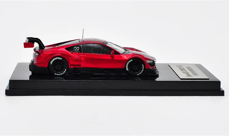3 цвета оригинальные, фабричные, по цене производителя, 1: 64 Honda NSX CONCEPT-GT GT500 брелок для автомобильных ключей, игрушки для детей литья под давлением модель автомобиля подарок на день рождения