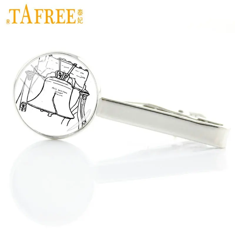 TAFREE, элегантные женские Зажимы для галстука "богиня справедливости", мужские Зажимы для галстука Статуя Свободы, заколка для галстука, США, ювелирное изделие с символом свободы, E844 - Окраска металла: E846