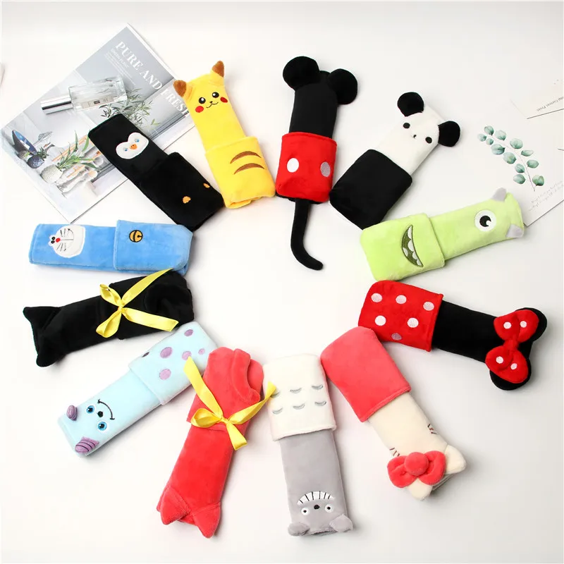 Новый креативный мультяшный автомобильный ремень на плечо милый детский женский