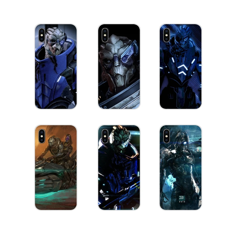 Garrus Vakarian Mass Effect для Xiaomi Mi4 Mi5 Mi5S Mi6 Mi A1 A2 5X 6X 8 9 Lite SE Pro Max Mix 2 3 2S чехлы сотового телефона