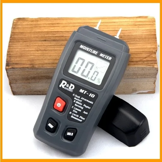 R & D MT 10 цифровой измеритель влажности древесины/тестер|tester meter|tester digitaltester moisture meter