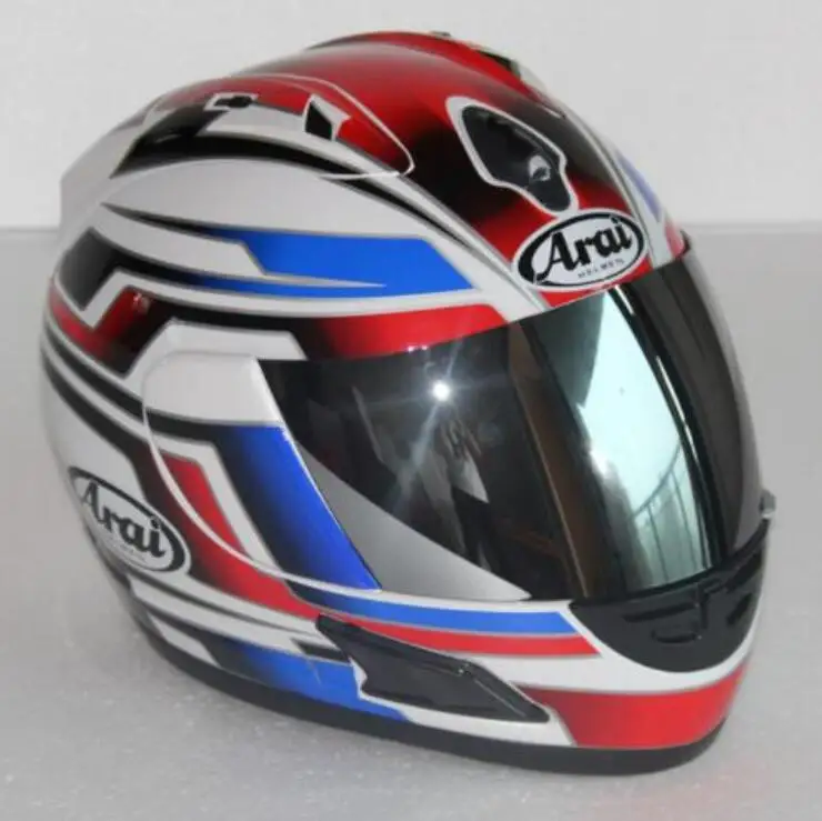 ARAI RX-7X LE шлем мотоциклетный шлем RX-7 EU/CORSAIR-X US IOM TT полный шлем Motocoss гоночный шлем - Цвет: 12