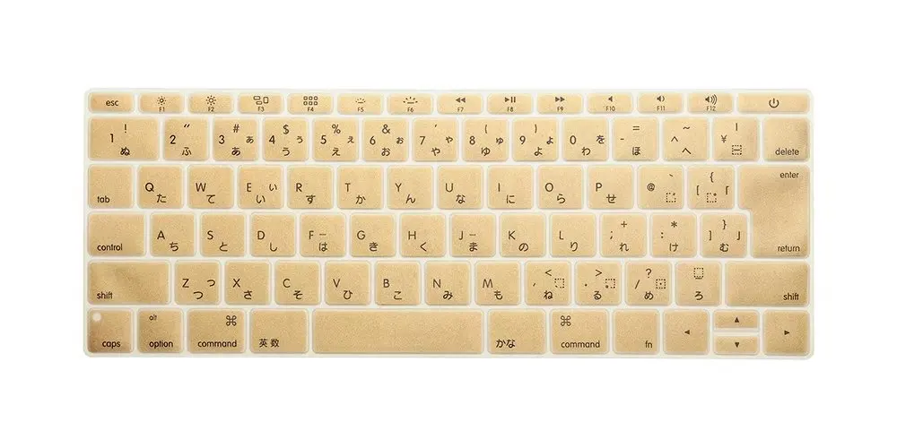 Японский силиконовый чехол для клавиатуры MacBook New Pro 13 &quotA1708 (2016 версия без