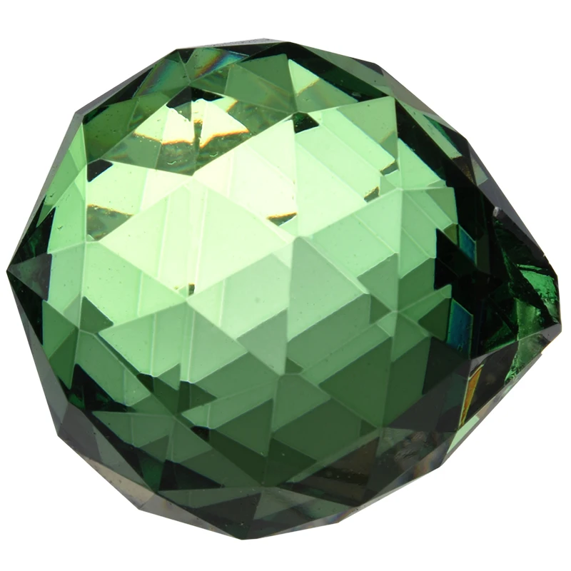 40mm Feng Shui Crystal ball - Green | Освещение