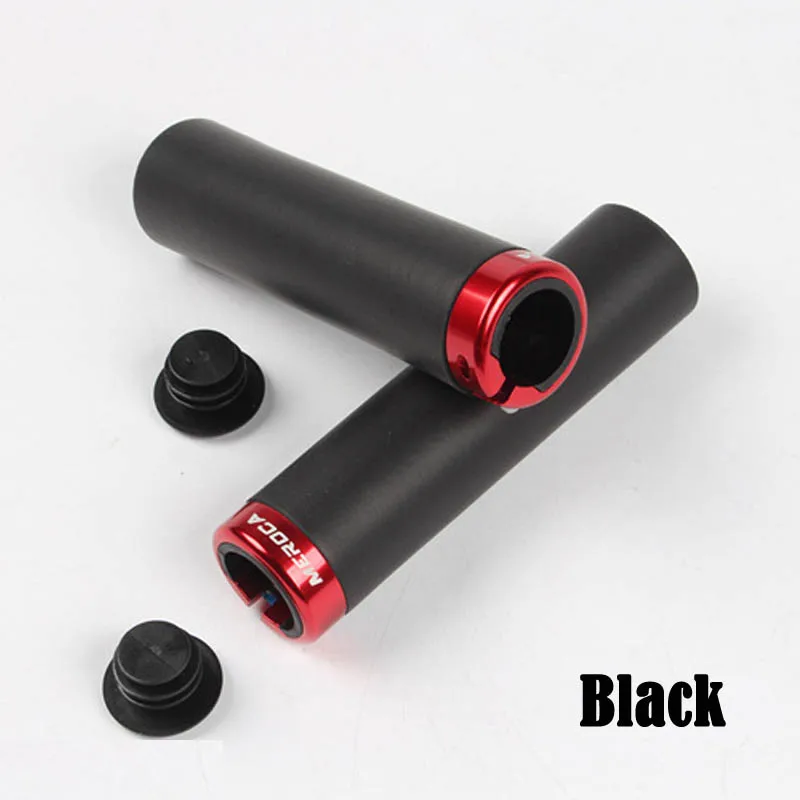 76 г/пара закрывающиеся силиконовые гелевые велосипедные ручки MTB BMX для