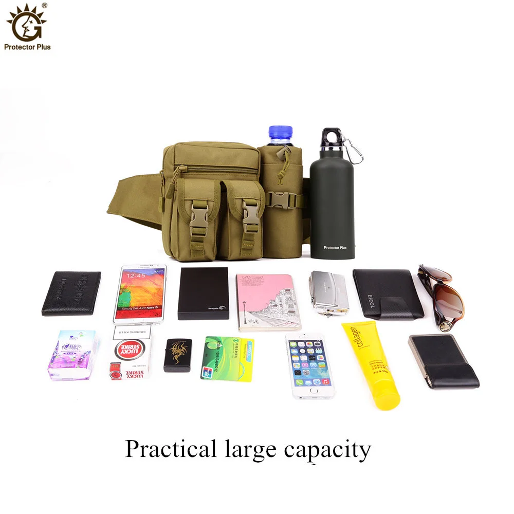 Тактические бутылки воды поясная сумка тактическая Сумка военный Спорт на