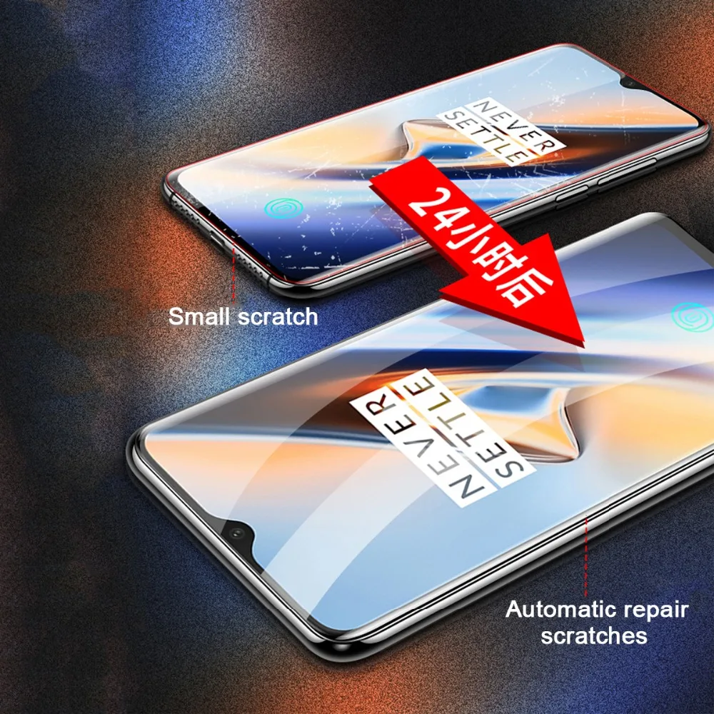2 шт. 9D Передняя Задняя мягкая ТПУ Гидрогелевая пленка для Oneplus 7T 7 Pro 6T 6 5T 3 3T HD