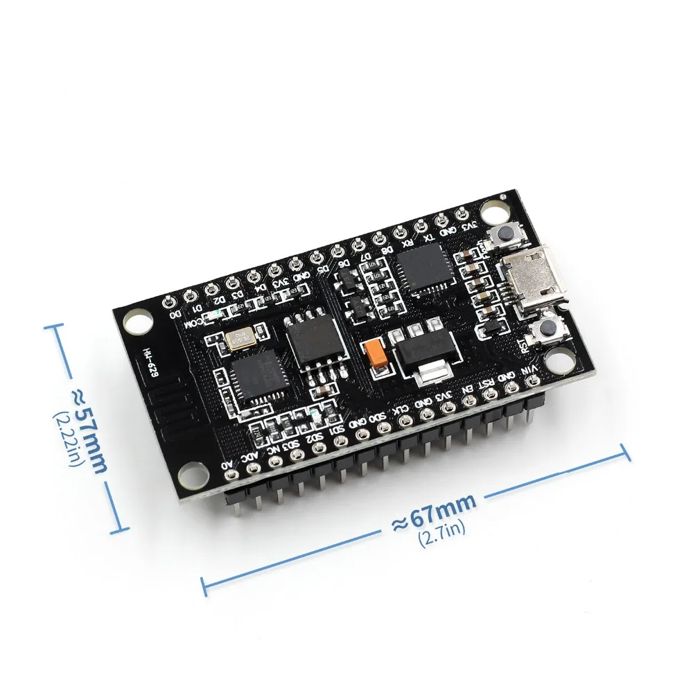 V3 NodeMcu Lua WIFI модуль интеграции ESP8266 + дополнительная память 32M flash USB-serial CP2102. |