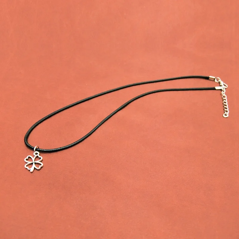 2 шт./лот четыре листа клевера ожерелья Bijoux Подвеска для матери романтические
