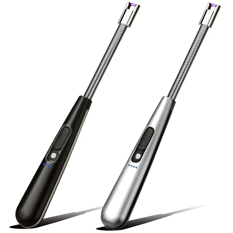 High Quality Portable BBQ Electronic Igniter USB Charging Pulse Plasma Arc Metal Windproof Cigarette Lighter | Дом и сад