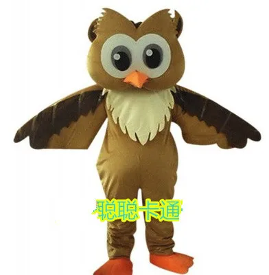 Костюм-талисман в виде совы карнавальный маскарадный костюм на заказ
