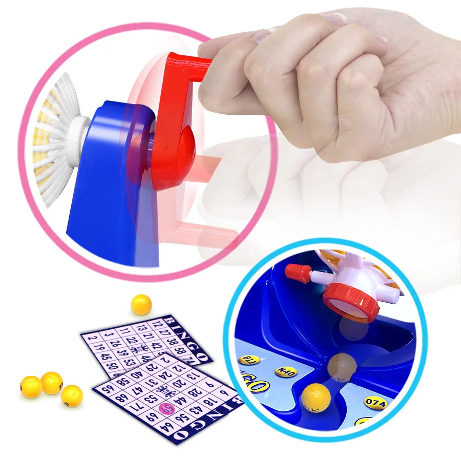Развивающие игрушки для детей мини Бинго игровой автомат Эрни лотерея машина