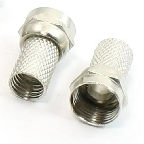 Новый стиль 20 шт. CCTV RG6 F-Type Twist-On коаксиальный кабель RF разъем | Обустройство дома
