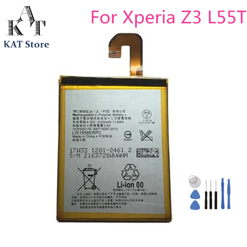 Аккумулятор на мобильный телефон для sony Xperia Z3 L55T L55U D6653 D6633 литий полимерные
