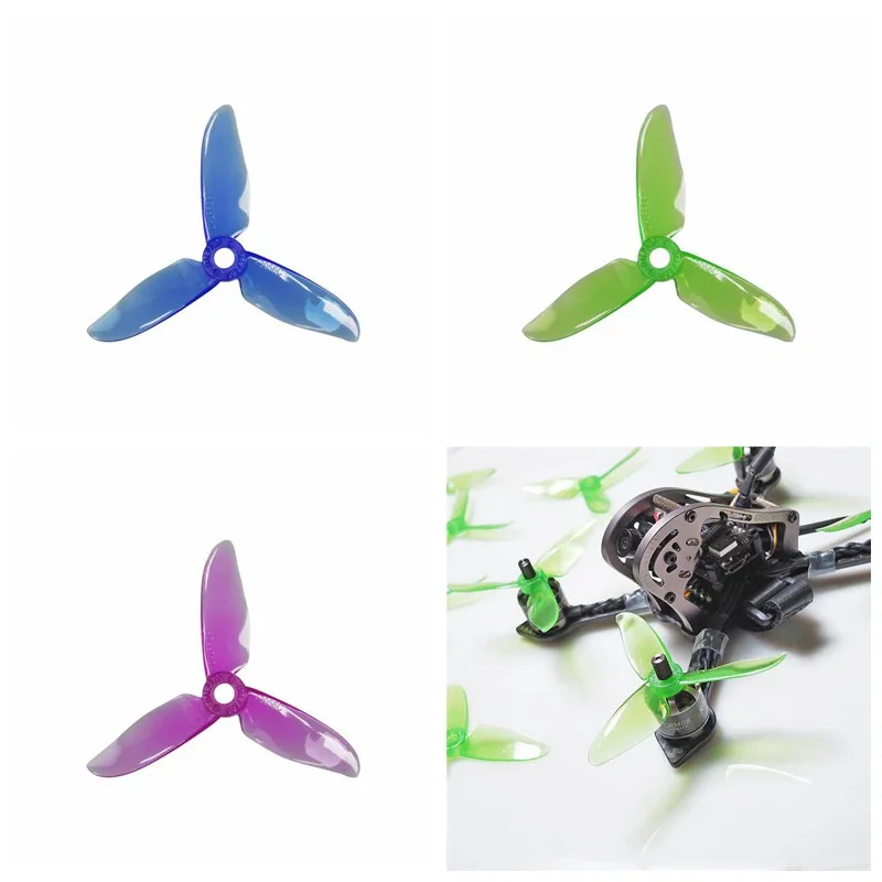 2 Pairs Dalprop Cyclone T3056C 3056 3-blade Propeller Prop for RC Drone FPV Racing Multi Rotor Parts Accessories | Игрушки и хобби