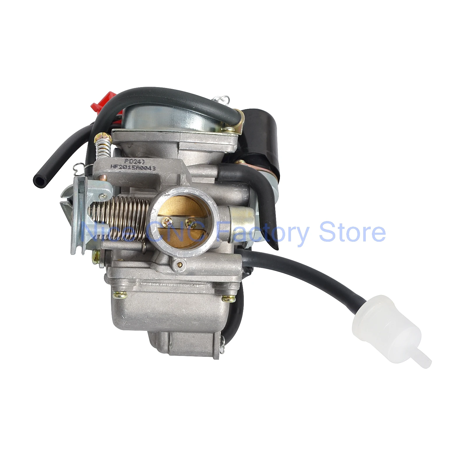 Карбюратор KUNFU 24 мм для GY6 125cc 150cc ATV картинга мопеда и скутера|carburetor 24mm|24mm carburetor125cc