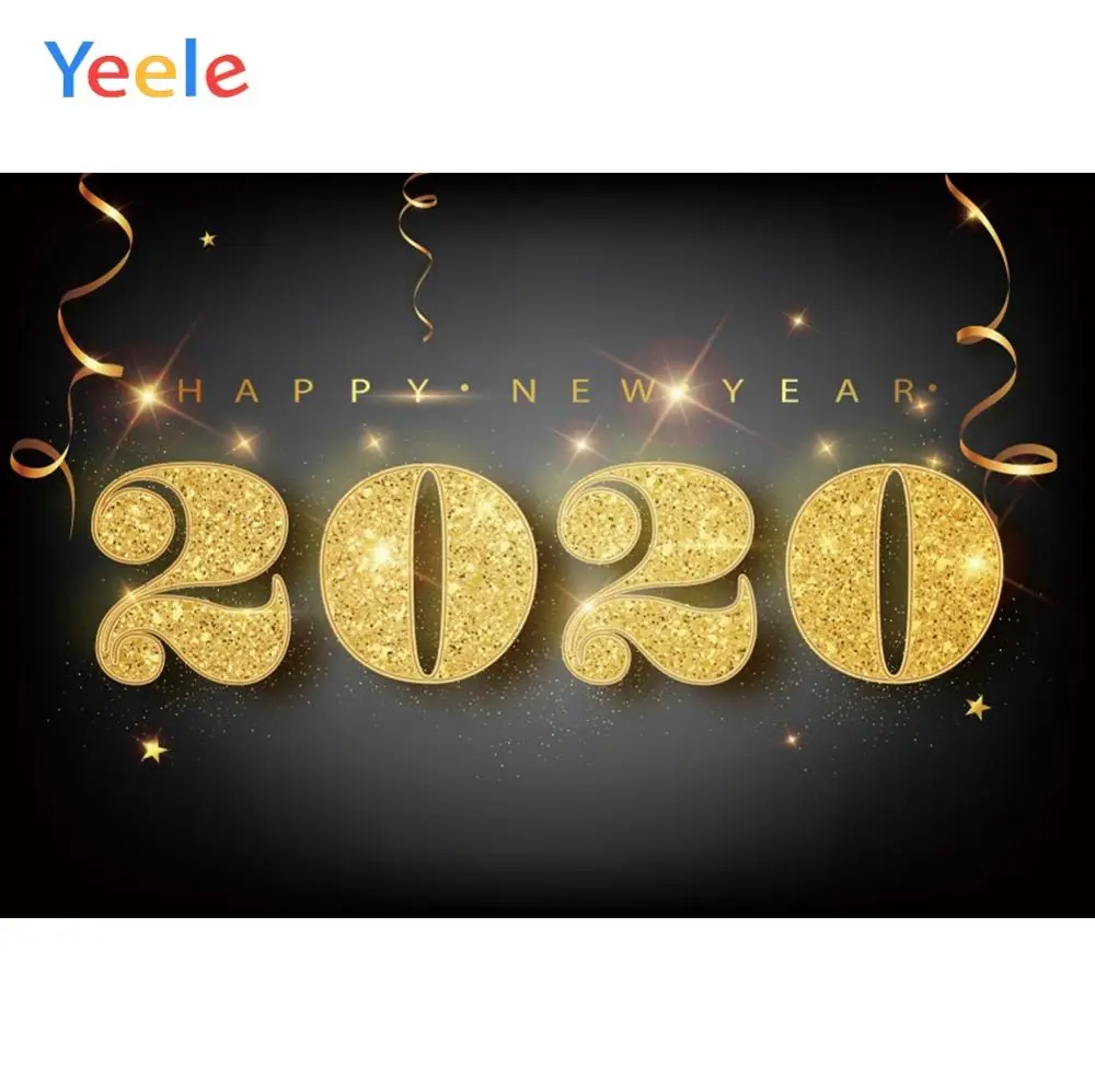 Yeele 2020 New Year Family Carnival Party Christmas Photography Backdrop Personalized Photographic Backgrounds For Photo Studio |
