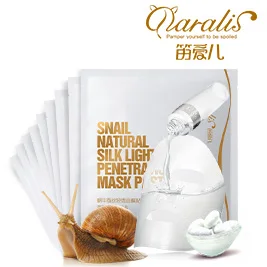 10 шт улиточная сыворотка маска для лица глубокое увлажнение листовые маски ухода